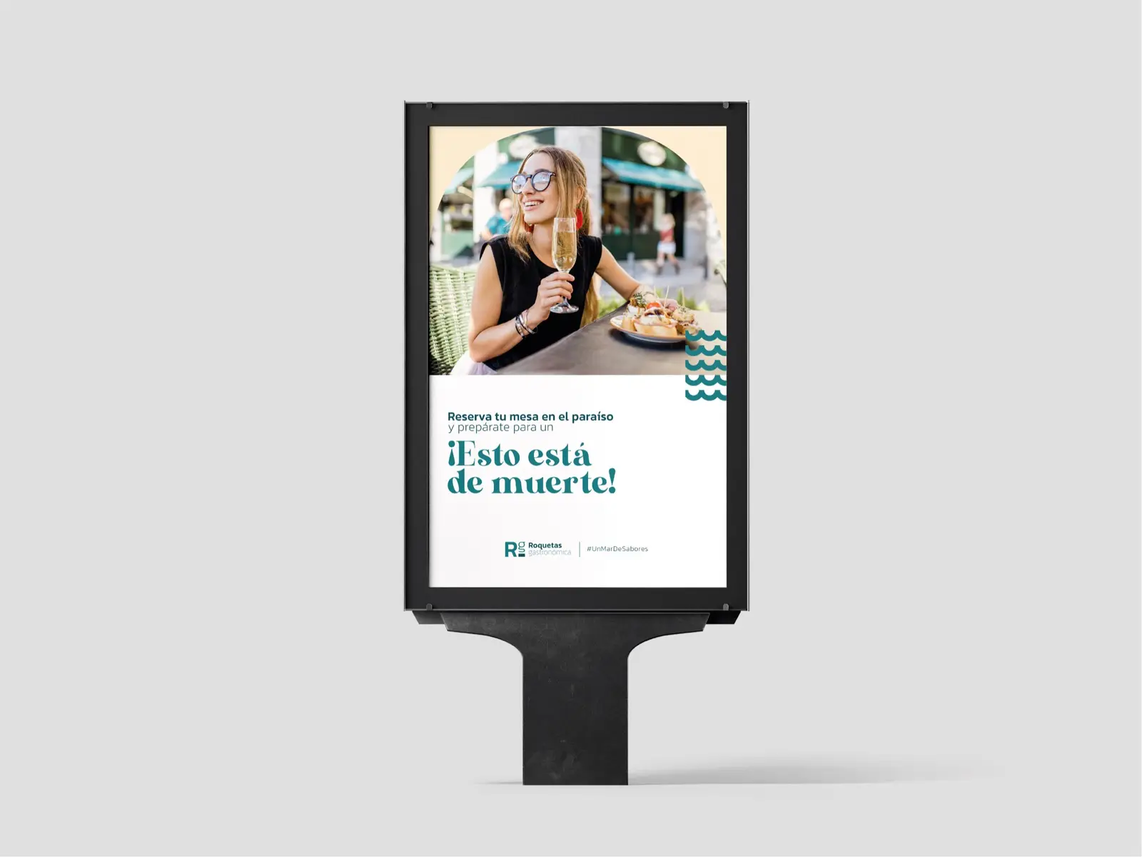 Roquetas Gastronómica: Aplicación: mupi